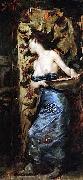 Julius LeBlanc Stewart Femme Mi-Nue oil